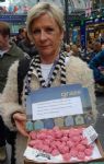 Tories Not Welcome flash mob at Piccadilly Station